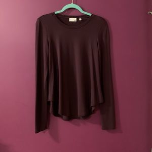WLFRED FREE maroon long sleeve - medium